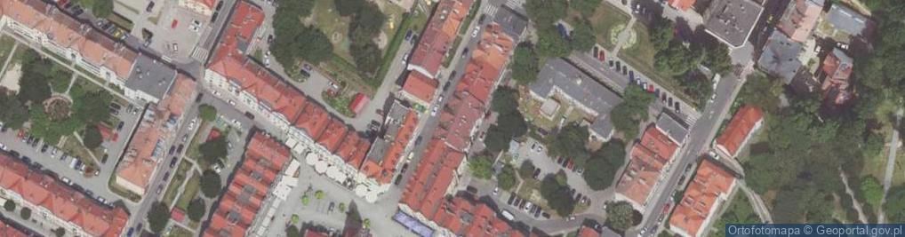 Zdjęcie satelitarne Pracownia Projektowa "Archico" Dariusz Fułek