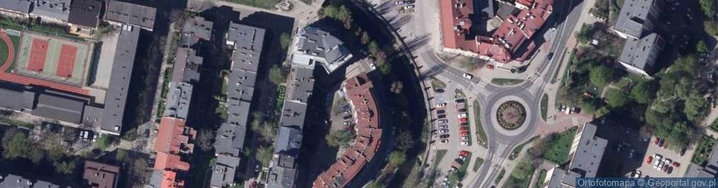 Zdjęcie satelitarne Pracownia Projektowa Architektury Krajobrazu