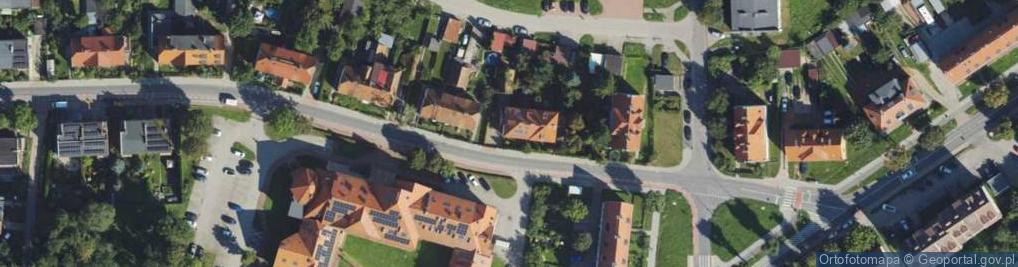 Zdjęcie satelitarne Pracownia Projektowa Arkada