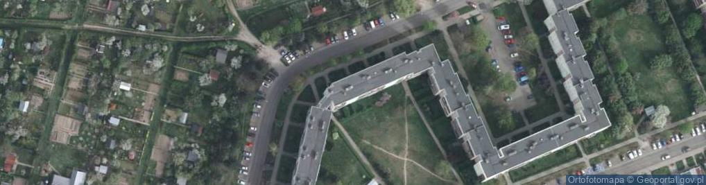 Zdjęcie satelitarne Pracownia Projektowa Budownictwa Ogólnego i Przemysłowego Zbigniew Mazij