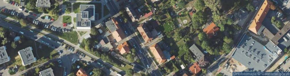 Zdjęcie satelitarne Pracownia Projektowa Budownictwa Ogólnego