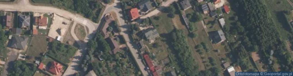 Zdjęcie satelitarne Pracownia Projektowa Domek Stępień Anna Stępień Włodzimierz
