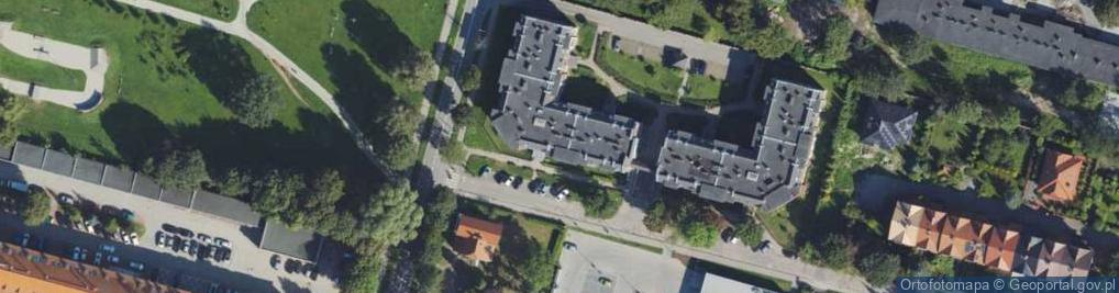 Zdjęcie satelitarne Pracownia Projektowa Gaz Mon MGR