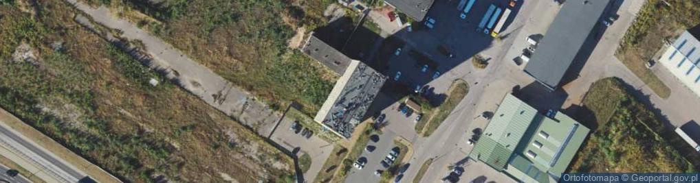 Zdjęcie satelitarne Pracownia Projektowa i Realizacji Inwestycji Ajaka inż Janusz Ka