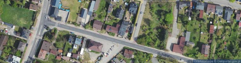 Zdjęcie satelitarne Pracownia Projektowa Inside Monika Nalberska-Małysa