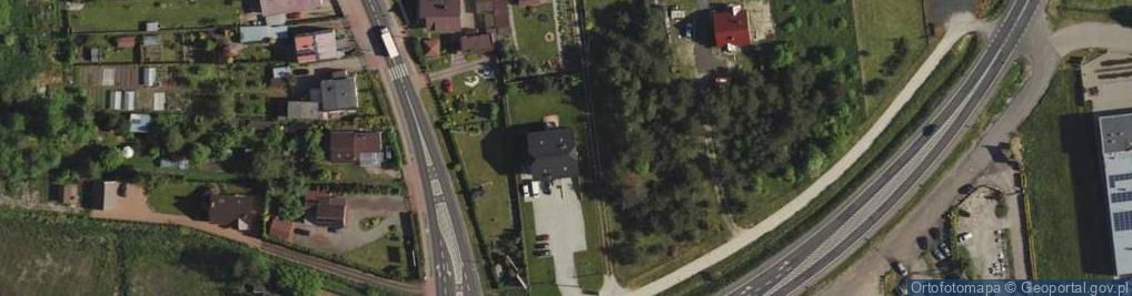 Zdjęcie satelitarne Pracownia Projektowa Inspiracja Owczarek Karol Robert
