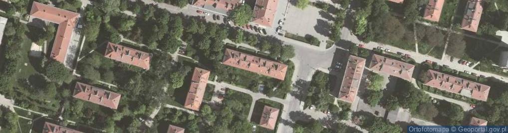 Zdjęcie satelitarne Pracownia Projektowa Is