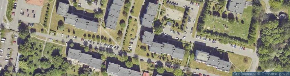 Zdjęcie satelitarne Pracownia Projektowa Labud Projekt Inż