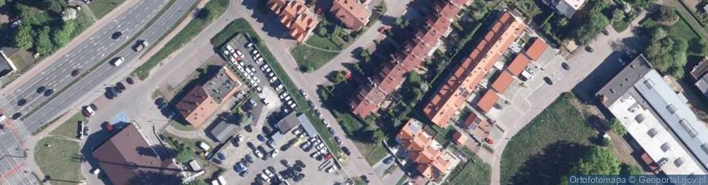 Zdjęcie satelitarne Pracownia Projektowa MGR Inż
