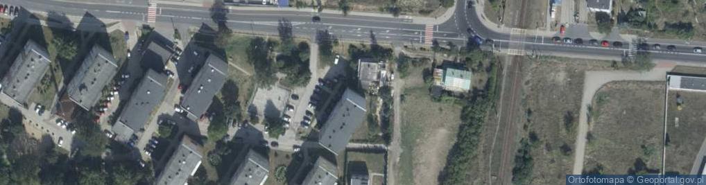 Zdjęcie satelitarne Pracownia Projektowa Michalina Szepielak