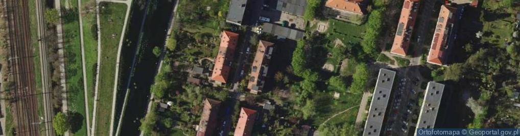 Zdjęcie satelitarne Pracownia Projektowania i Usług Budowlanych Cezariusz Fryc