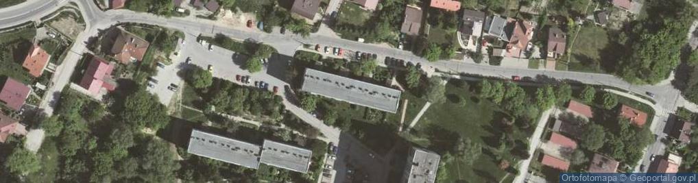 Zdjęcie satelitarne Pracownia Projektowania Konstrukcji Inż