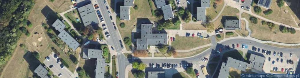 Zdjęcie satelitarne Pracownia Protetyczna Paweł Żurawski