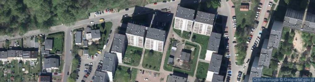 Zdjęcie satelitarne Pracownia Protetyczna Technik Dentystyczny Alicja Łęcka-Rębiś