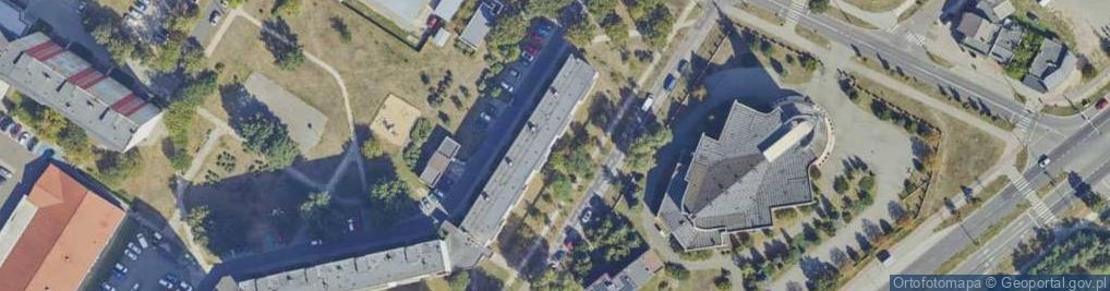Zdjęcie satelitarne Pracownia Protetyczna Zgryz Tomasz Pryliński