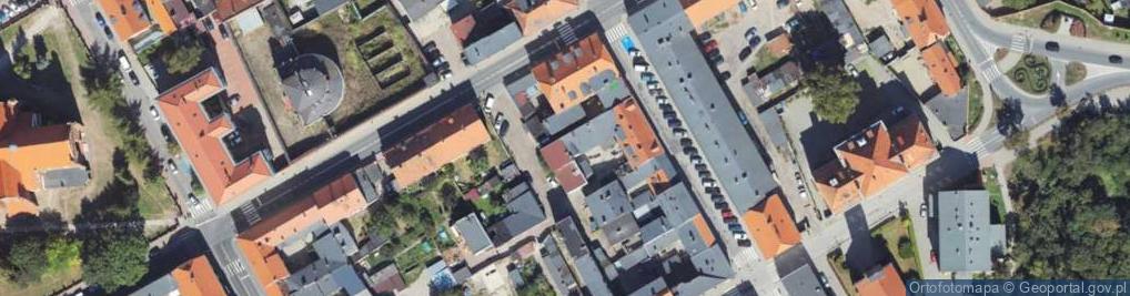 Zdjęcie satelitarne Pracownia Protetyki Dentystycznej Bruska Aleksandra Maria