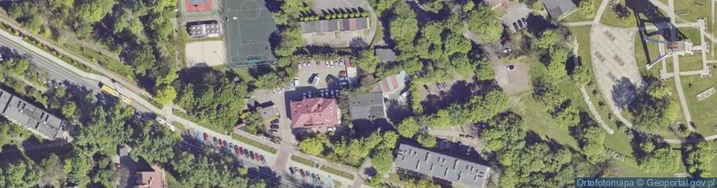 Zdjęcie satelitarne Pracownia Szkła Glasini Art Marek Piekarczyk Andrzej Staś