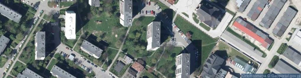 Zdjęcie satelitarne Pracownia Sztuki Użytkowej i Elementów Dekoracyjnych Pieniążek Zbigniew