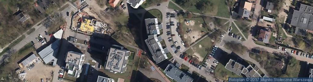 Zdjęcie satelitarne Pracownia Usług Geodezyjno Kartograficznych