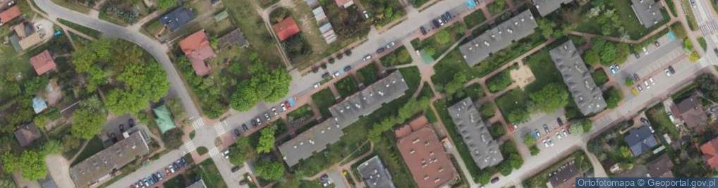 Zdjęcie satelitarne Pracownia Usług Geodezyjnych i Kartograficznych Nadir