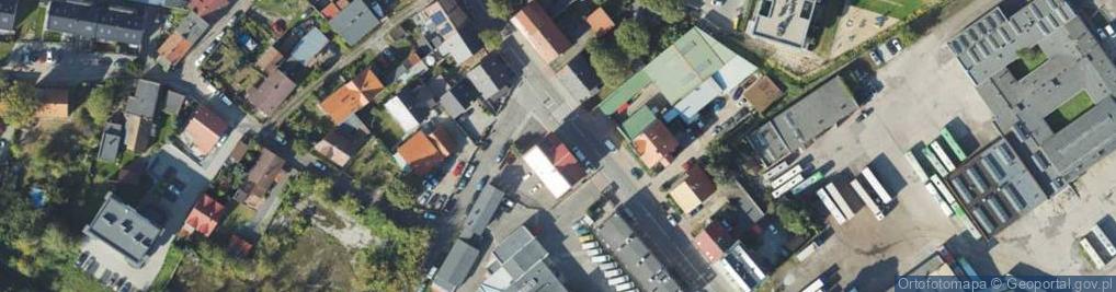 Zdjęcie satelitarne Pracownia Usług Projektowych i Nadzoru