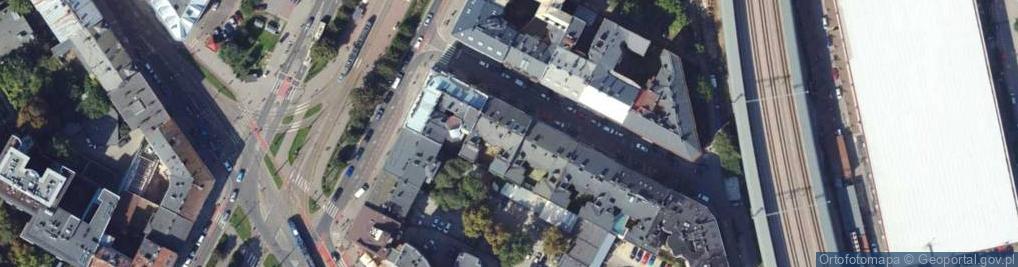 Zdjęcie satelitarne Pracownia Usług Projektowych