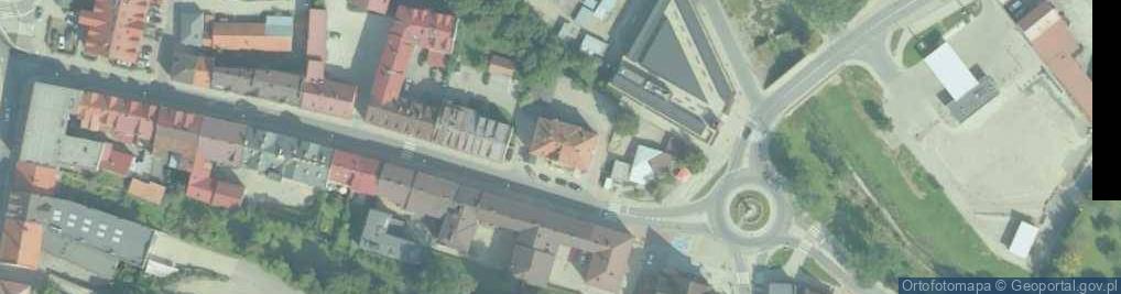 Zdjęcie satelitarne Pracownia Usługowa Dom Bud Wideł Bogumiła Dutka Wojciech Dutka Zbigniew