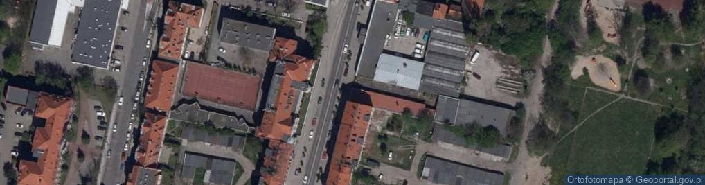 Zdjęcie satelitarne Pracownia Żaluzji Okiennych Możdżan Andrzej
