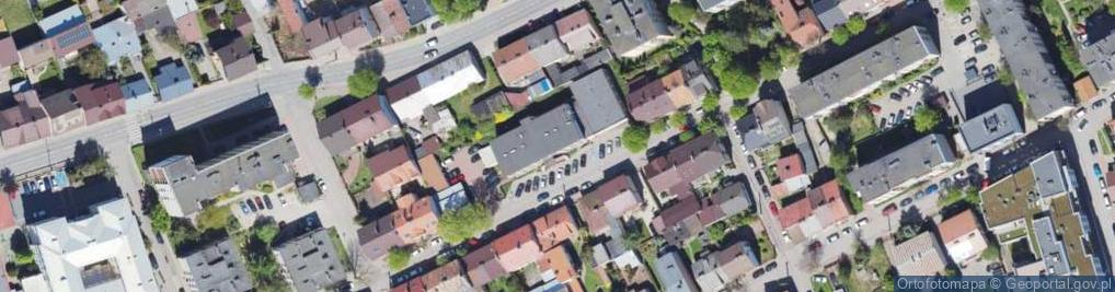Zdjęcie satelitarne Pracownicza Kasa Zapomogowo-Pożyczkowa przy Urzędzie Skarbowym w Garwolinie