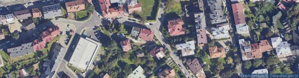 Zdjęcie satelitarne Praktyka Lekarska Alan Białobrzeski