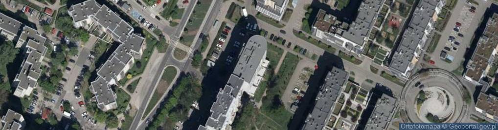 Zdjęcie satelitarne Praktyka Lekarska Anna Korzeniewska