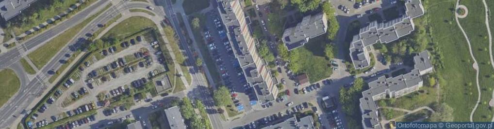 Zdjęcie satelitarne Praktyka Lekarska - Anna Krawczyk