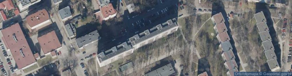 Zdjęcie satelitarne Praktyka Lekarska Danuta Rakowska