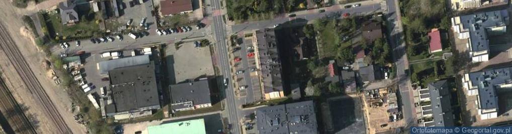 Zdjęcie satelitarne Praktyka Lekarska Dominika Piątek