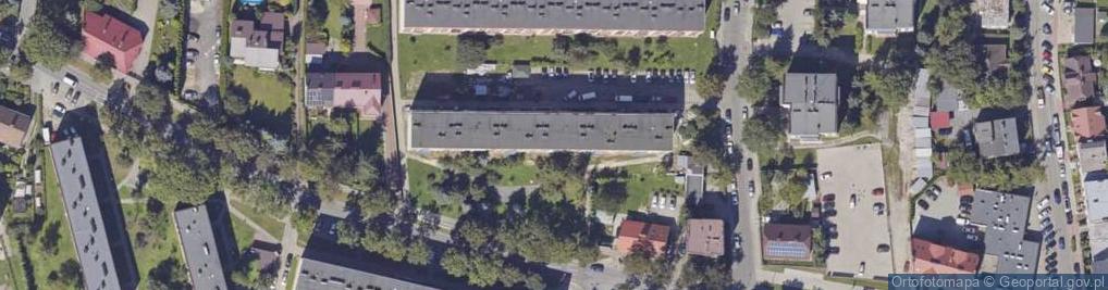 Zdjęcie satelitarne Praktyka Lekarska Lek Med Paweł Jamróg