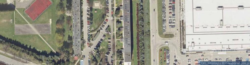 Zdjęcie satelitarne Praktyka Lekarska Łukasz Kornek