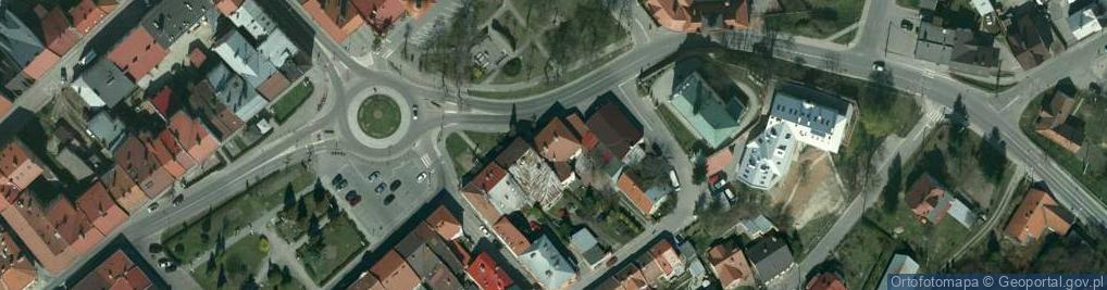 Zdjęcie satelitarne Praktyka Lekarska w Miejscu Wezwania Lek Med