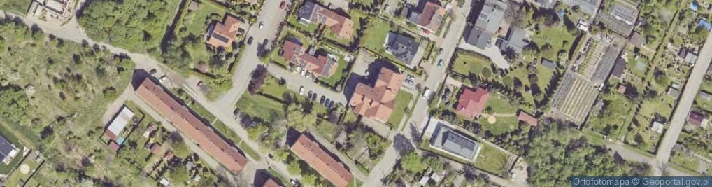 Zdjęcie satelitarne Praktyka Lekarska w Miejscu Wezwania Lekarz