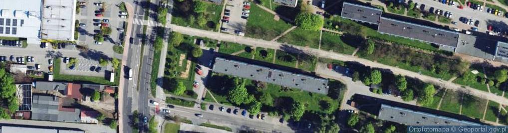 Zdjęcie satelitarne Praktyka Lekarska w Miejscu Wezwania