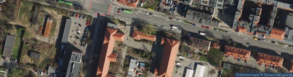 Zdjęcie satelitarne Praktyka Lekarska w Przedsiębiorstwie Podmiotu Leczniczego Eugeniusz Koc