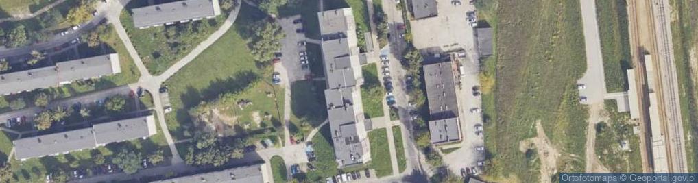 Zdjęcie satelitarne Praktyka Lekarska Wykonywana w Miejscu Wezwania