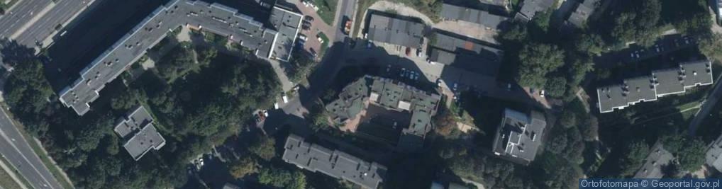 Zdjęcie satelitarne Praktyka Lekarza Rodzinnego Barbara Kubiak