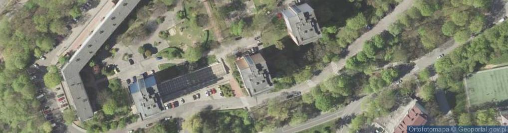 Zdjęcie satelitarne Praktyka Skałecka