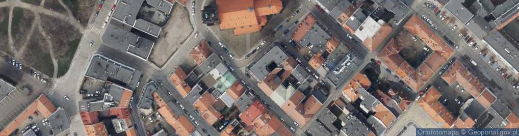 Zdjęcie satelitarne Praktyka Stobiecka