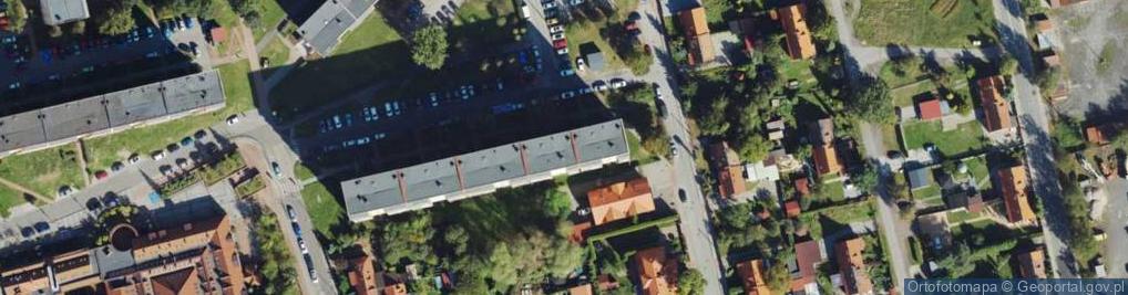 Zdjęcie satelitarne Praktyka Stomatologiczna Marta Borówka-Michalak