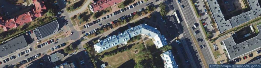 Zdjęcie satelitarne Pranie i Czyszczenie Wyrobów Włókienniczych i Futrzarskich Małgorzata Dorota Kruszewska