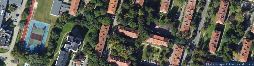Zdjęcie satelitarne Prasowanie Bielizny Pościelowej