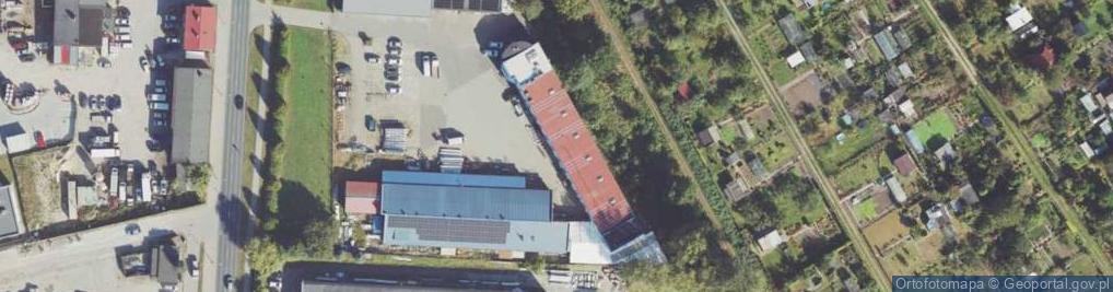 Zdjęcie satelitarne Prasowe Zakłady Graficzne