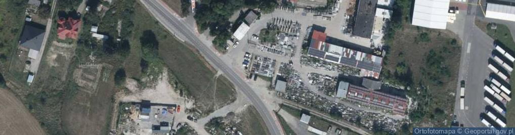 Zdjęcie satelitarne Prażmo Henryk Przedsiębiorstwo Kamieniarskie