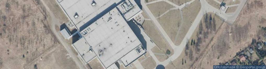 Zdjęcie satelitarne Procter and Gamble P&G Fabryka kosmetyków